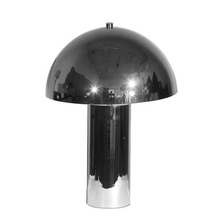 SAGEBROOK HOME Sagebrook Home 50104-02 21 in. Metal Dome Table Lamp; Silver 50104-02